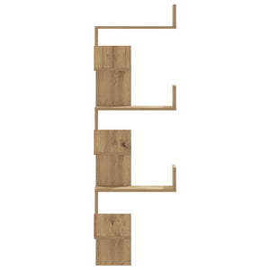 Eck-Wandregal Artisan Eiche 45x147 cm