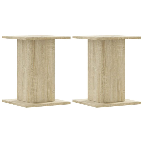 Lautsprecherständer Sonoma Eiche, 2er Set