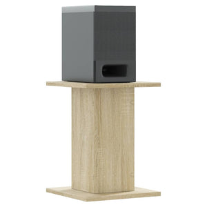 Lautsprecherständer Sonoma Eiche, 2er Set