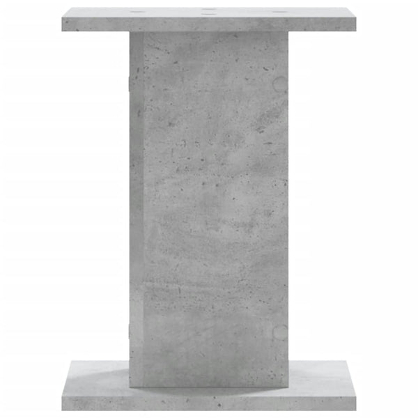 Lautsprecherständer Betongrau, 2er-Set