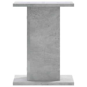 Lautsprecherständer Betongrau, 2er-Set