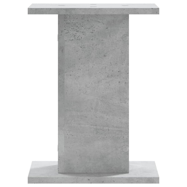 Lautsprecherständer Betongrau, 2er-Set