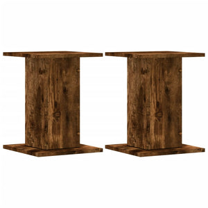 Lautsprecherständer 2er Set Räuchereiche 40cm