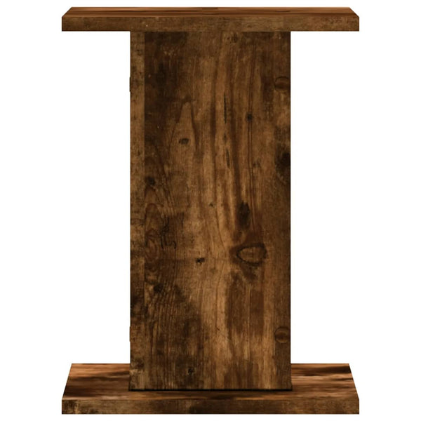 Lautsprecherständer 2er Set Räuchereiche 40cm