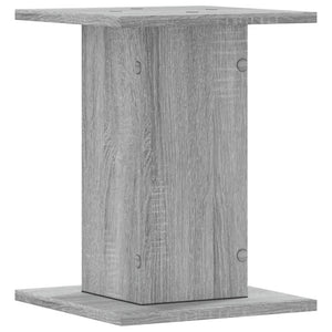 Lautsprecherständer Grau Sonoma 2er Set