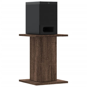 Lautsprecherständer Braun Eichenoptik (2er Set)