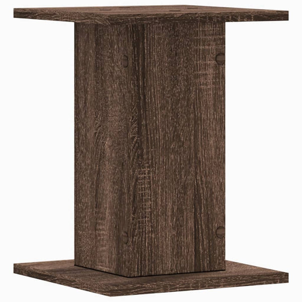 Lautsprecherständer Braun Eichenoptik (2er Set)
