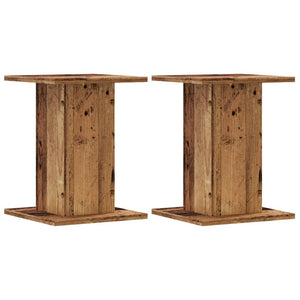 Lautsprecherständer 2er Set Altholz 30x30x40cm