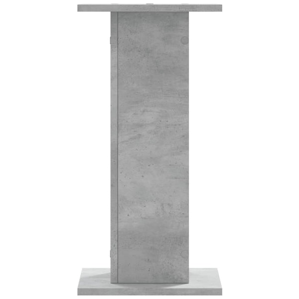 Lautsprecherständer Betongrau, 2er-Set