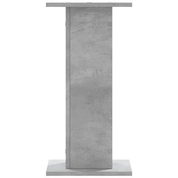 Lautsprecherständer Betongrau, 2er-Set