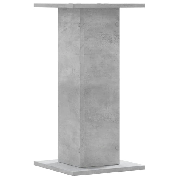 Lautsprecherständer Betongrau, 2er-Set