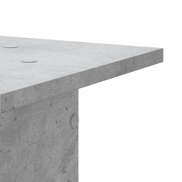Lautsprecherständer Betongrau, 2er-Set