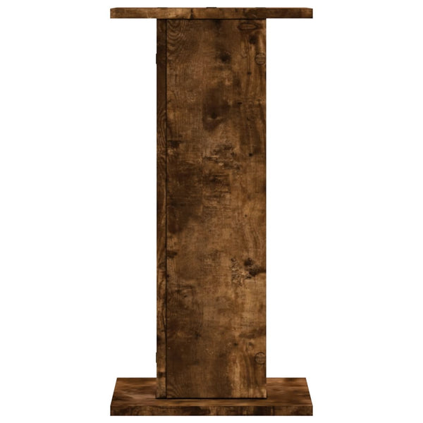 Lautsprecherständer 2er Set Räuchereiche 60cm