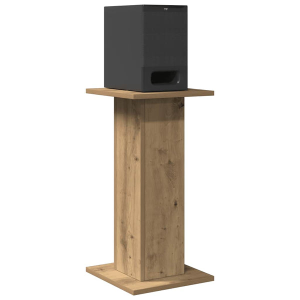 Lautsprecherständer 2er Set Artisan-Eiche 60cm