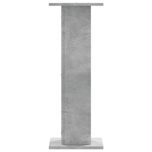 Lautsprecherständer Betongrau, 2er Set