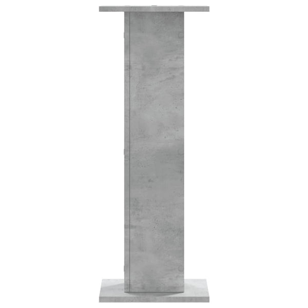 Lautsprecherständer Betongrau, 2er Set