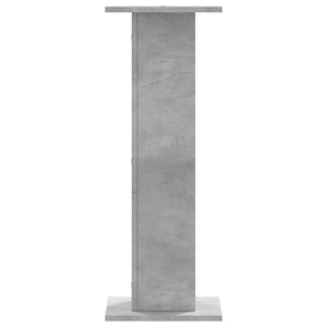 Lautsprecherständer Betongrau, 2er Set