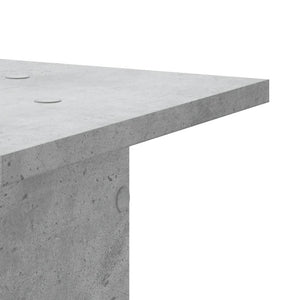 Lautsprecherständer Betongrau, 2er Set