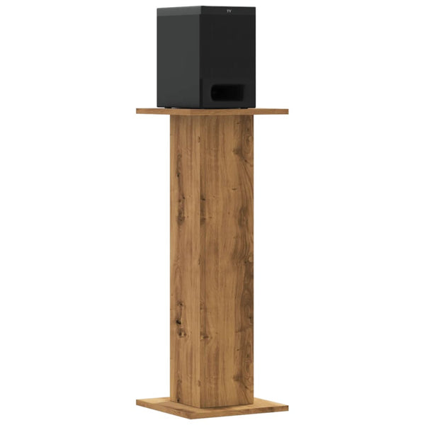 Lautsprecherständer 2er Set Eiche 80cm
