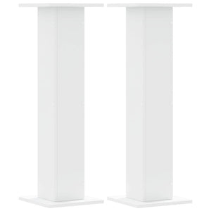 Lautsprecherständer, 2er-Set, Weiß, 95cm