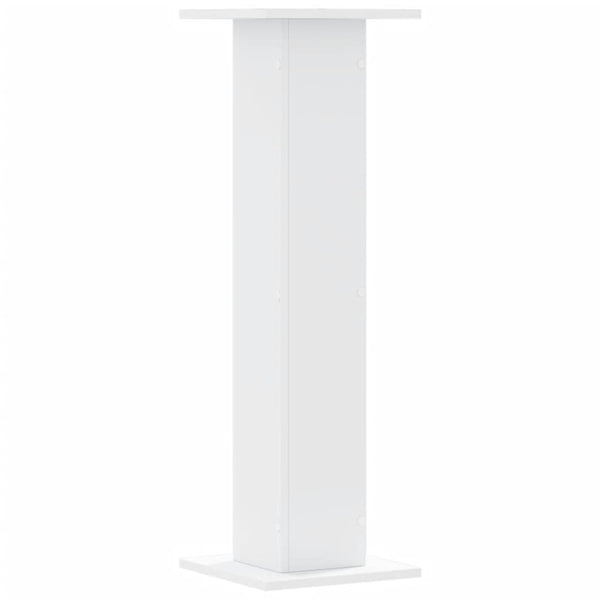 Lautsprecherständer, 2er-Set, Weiß, 95cm