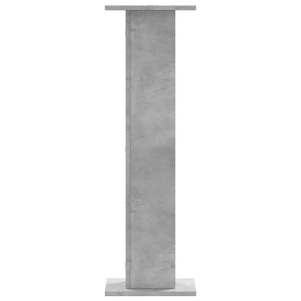 Lautsprecherständer Betongrau, 2er-Set