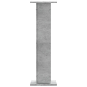 Lautsprecherständer Betongrau, 2er-Set
