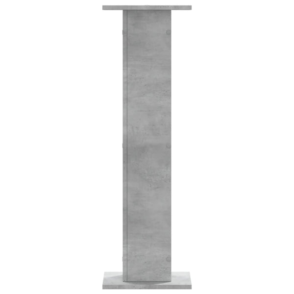 Lautsprecherständer Betongrau, 2er-Set