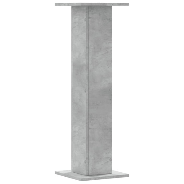 Lautsprecherständer Betongrau, 2er-Set