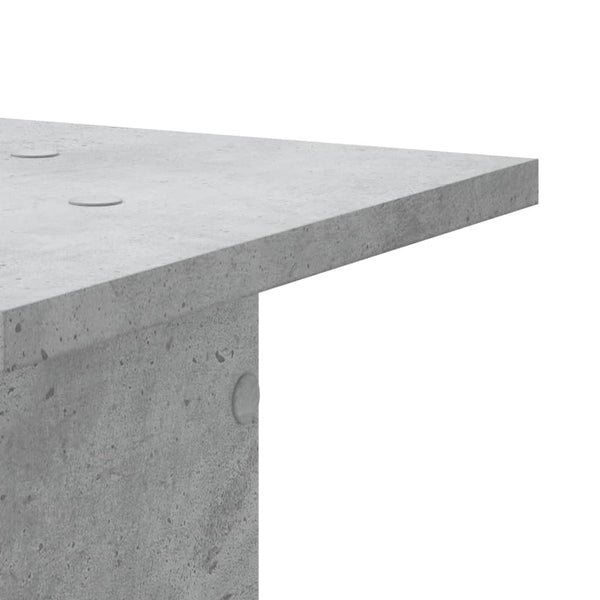 Lautsprecherständer Betongrau, 2er-Set