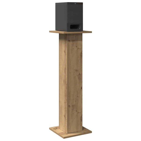 Lautsprecherständer 2er Set Eiche 95cm