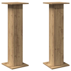 Lautsprecherständer 2er Set Eiche 95cm