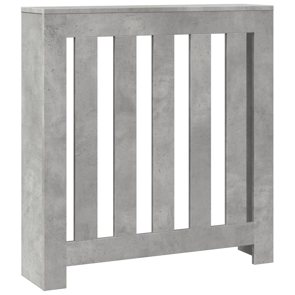 Betongraue Heizkörperverkleidung 78x20x82cm