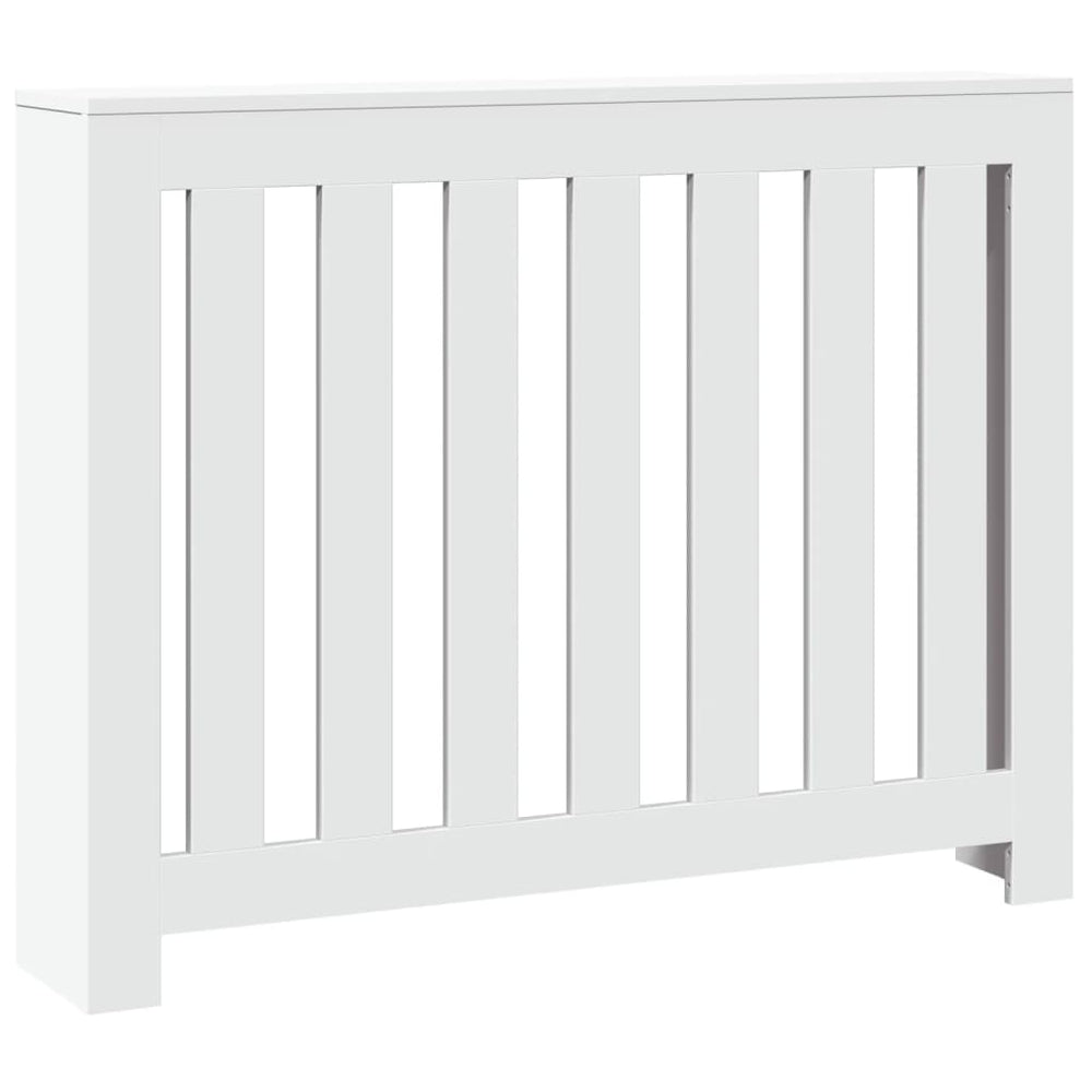 Weiße Heizkörperverkleidung 104 cm