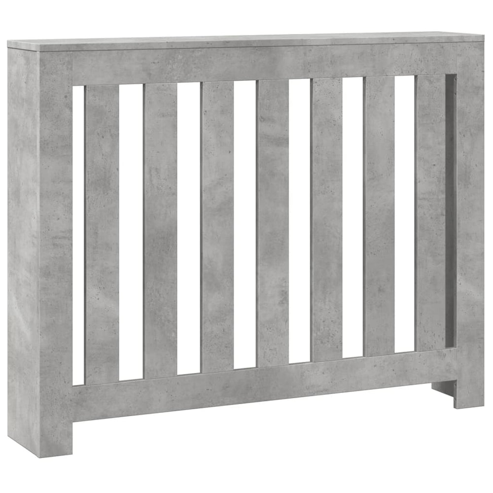 Betongraue Heizkörperverkleidung 104 cm