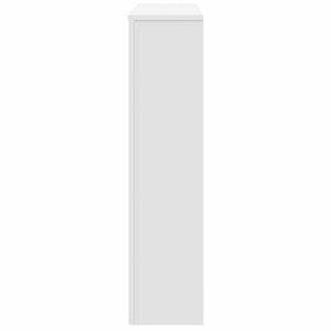Weiße Heizkörperverkleidung 149 cm