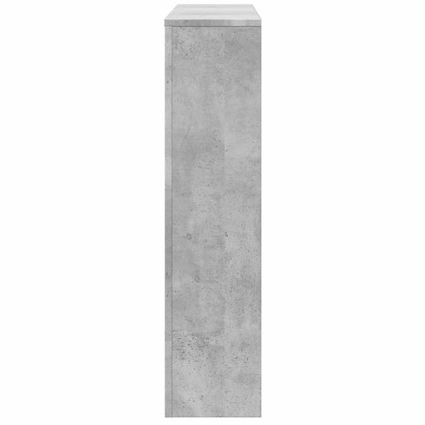 Heizkörperverkleidung Betongrau 149 cm