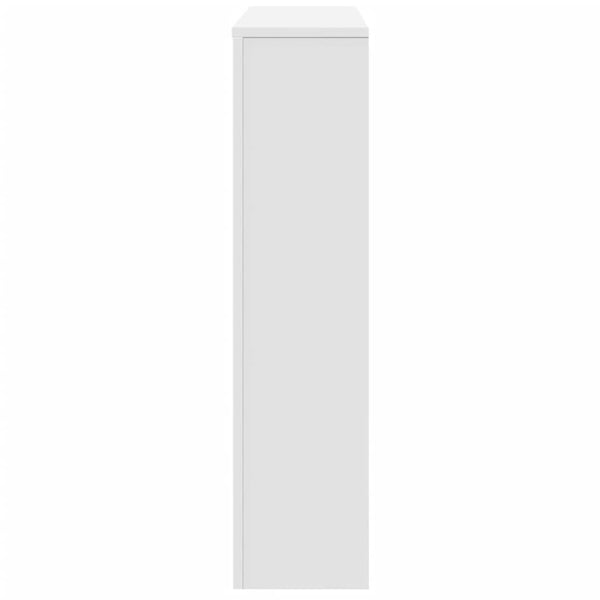 Weiße Heizkörperverkleidung 175 cm