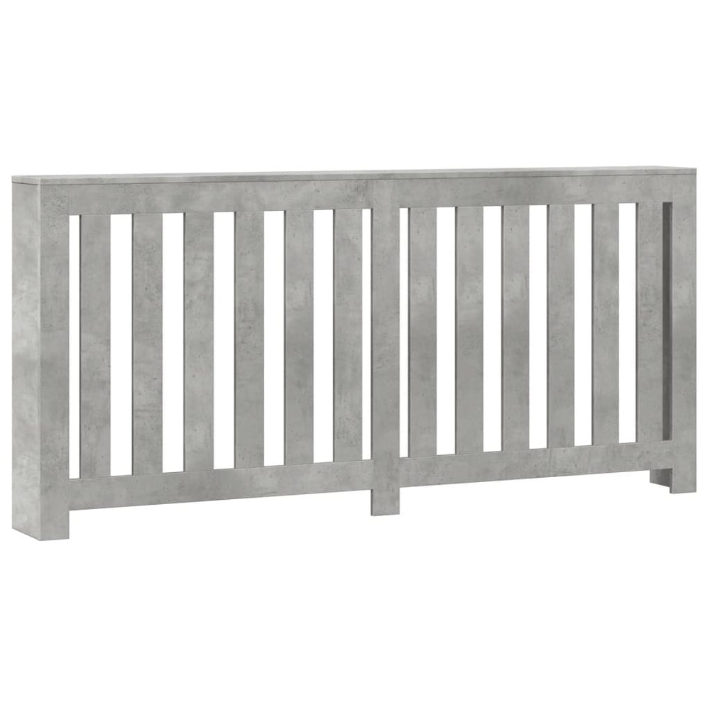 Heizkörperverkleidung Betongrau 175 cm