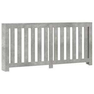 Heizkörperverkleidung Betongrau 175 cm