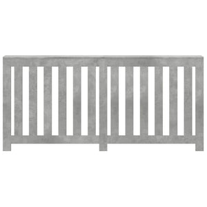 Heizkörperverkleidung Betongrau 175 cm