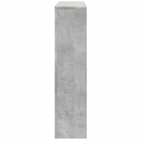 Heizkörperverkleidung Betongrau 175 cm