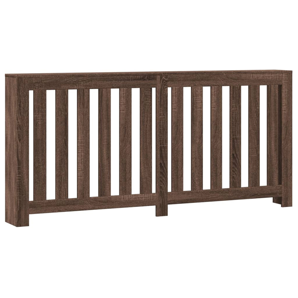 Heizkörperverkleidung Braun Eiche 175 cm