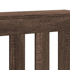 Heizkörperverkleidung Braun Eiche 175 cm