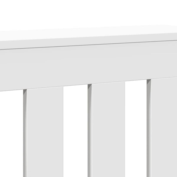 Heizkörperverkleidung Weiß 205cm