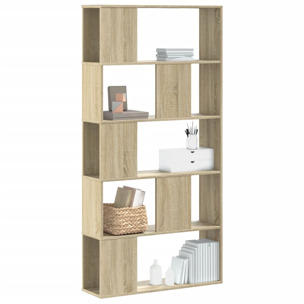 Bücherregal Sonoma Eiche, 5 Böden