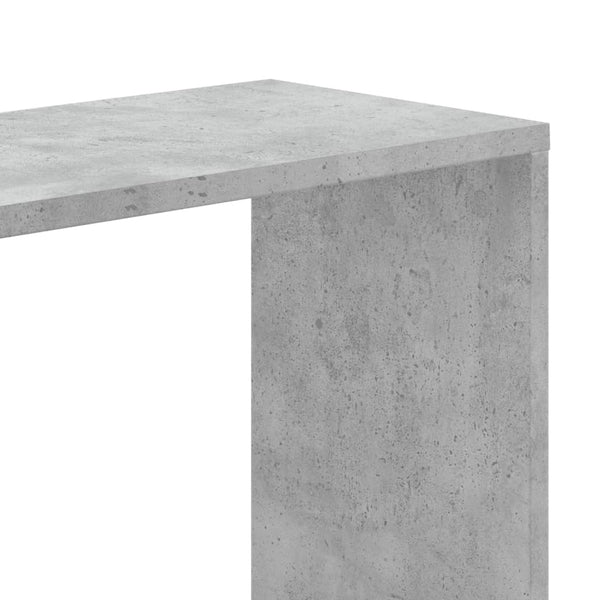 Bücherregal Betongrau mit 5 Böden