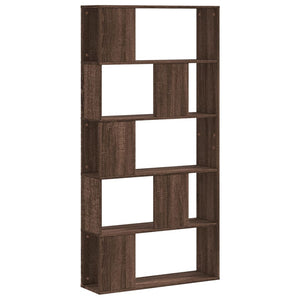 Bücherregal Eichen-Optik 5 Böden