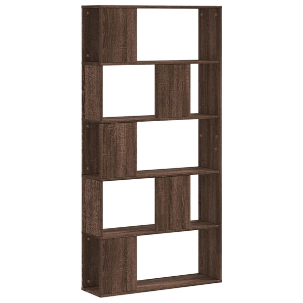 Bücherregal Eichen-Optik 5 Böden