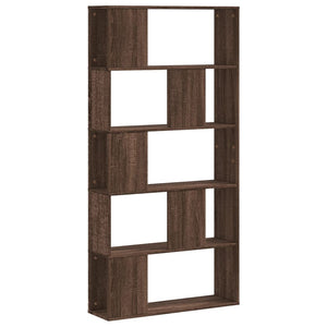 Bücherregal Eichen-Optik 5 Böden
